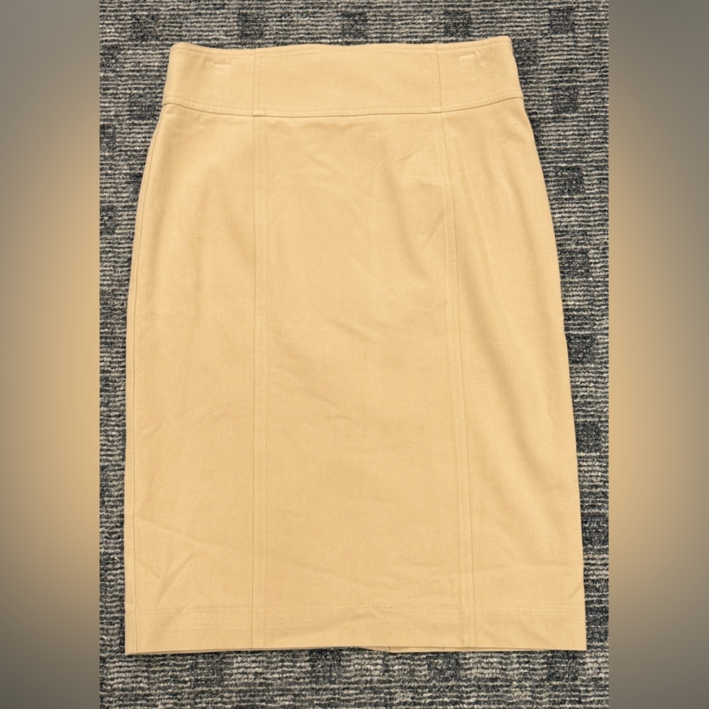 Boston Proper Tan/Caramel Pencil Skirt Sz E